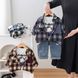 👕 Стильний костюм-трійка для хлопчика 77756 фото 1