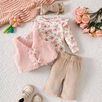 Ніжний комплект для маленької принцеси 🌸👶💕 5433 фото