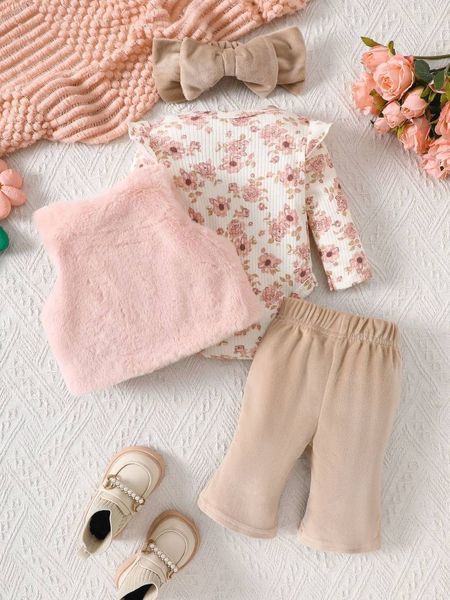 Ніжний комплект для маленької принцеси 🌸👶💕 5433 фото